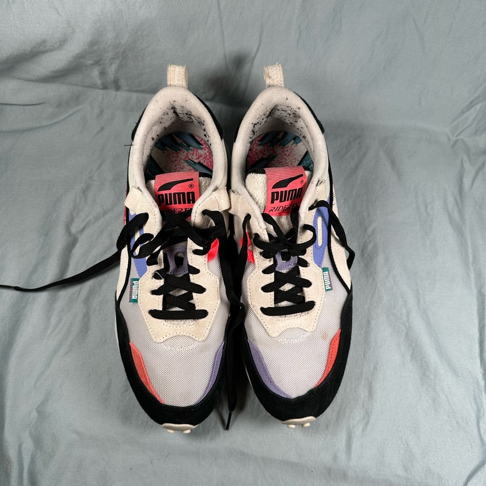 Puma Rider Fv Retro Style Sneakers - Size 8.5 - Picture 4 of 8